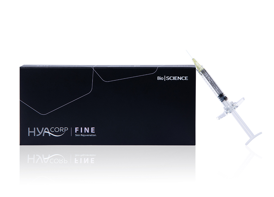 HYAcorp FINE филлер для лица, зоны декольте и тыльной стороны ладоней